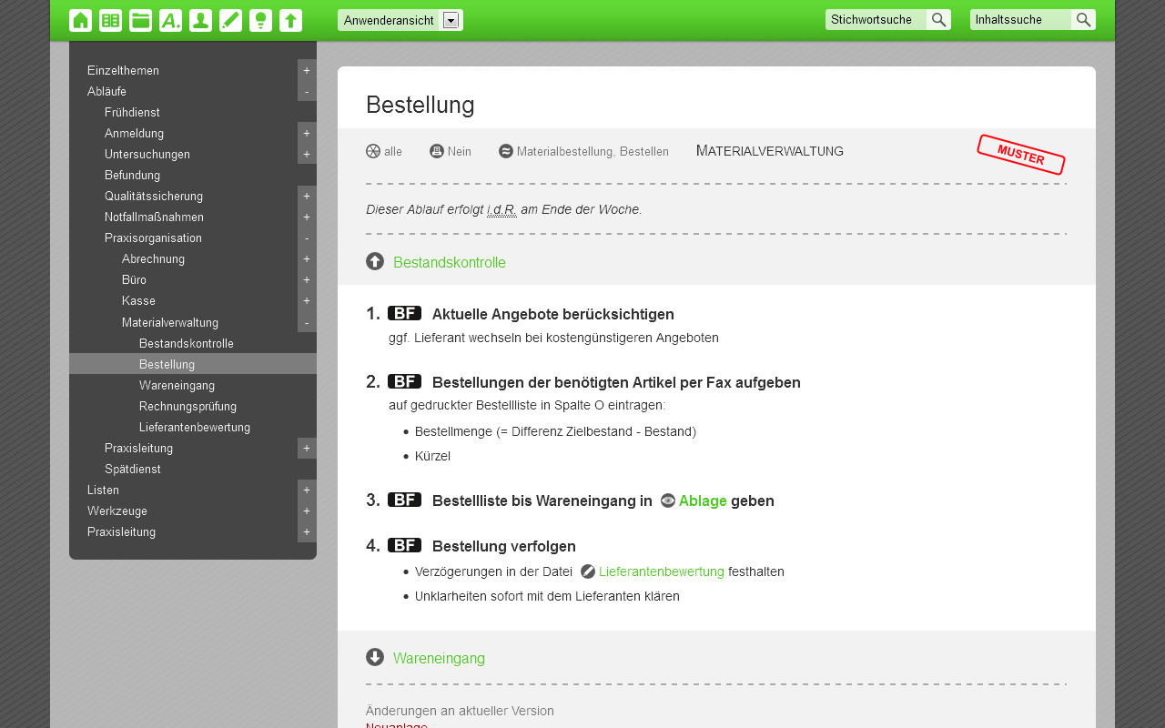 Benutzerfreundliche Darstellung von Prozessen und Abläufen in der QM-Software Effizienz-Lotse